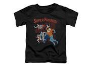 DC Comics Super Running Little Boys Shirt