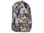 Star Wars The Force Awakens Multi Character Backpack