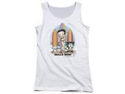 Boop Surfers Juniors Tank Top White Small
