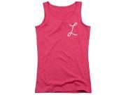 Trevco Laverne Shirley Lavernes L Juniors Tank Top Hot Pink Small
