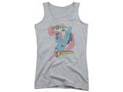 Trevco Dc-On The Job - Juniors Tank Top - Athletic Heather & Small Trevco Dc-On The Job - Juniors Tank Top - Athletic Heather & Small