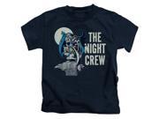 Trevco Dc Night Crew Short Sleeve Juvenile 18 1 Tee Navy Small 4