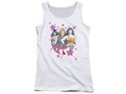 Trevco Dc We Are Superior Juniors Tank Top White Small