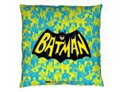 Trevco BMT157-PLO3-20x20 Batman Classic TV Show Logo-Throw Pillow, White - 20 x 20 in. Trevco BMT157-PLO3-20x20 Batman Classic TV Show Logo-Throw Pillow, White - 20 x 20 in.