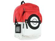 Backpack Pokemon Pokeball w Trainer Bag Charm New Licensed bp434wpok