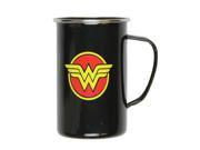 DC Comics Wonder Woman Insignia 20 Oz Enamelware Mug