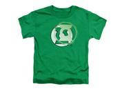 Justice League Green Lantern Energy Logo Little Boys Shirt