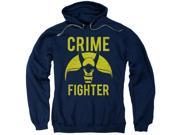 DC Comics Fight Crime Mens Pullover Hoodie