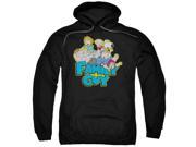 Family Guy Family Fight Adult Pullover Hoodie