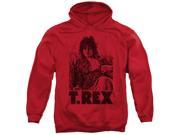 T Rex Lounging Mens Pullover Hoodie