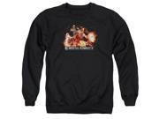 Mortal Kombat X Scorpio Flames Mens Crew Neck Sweatshirt