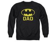 Batman Bat Dad Mens Crew Neck Sweatshirt