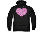 I Love Lucy Floral Logo Mens Pullover Hoodie