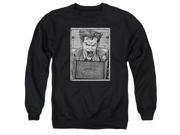 Batman Joker Inmate Mens Crew Neck Sweatshirt