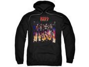 Kiss Destroyer Cover Mens Pullover Hoodie