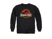 Jurassic Park Classic Logo Mens Crew Neck Sweatshirt