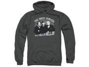 The Three Stooges Hello Again Mens Pullover Hoodie