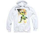 Justice League Painted Archer Mens Pullover Hoodie