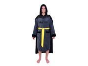 DC Comics Batman Mens Fleece Bathrobe Swim Suit Cover Up with Cape