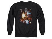 Justice League Deadshot Mens Crew Neck Sweatshirt