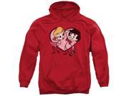 I Love Lucy Cartoon Love Mens Pullover Hoodie