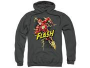 Justice League Bolt Run Mens Pullover Hoodie