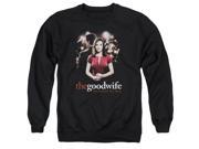 The Good Wife Bad Press Mens Crew Neck Sweatshirt