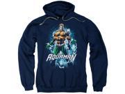 Justice League Water Powers Mens Pullover Hoodie