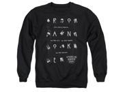 American Horror Story Chatter Box Mens Adult Crewneck Sweatshirt