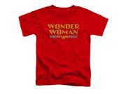 DC Comics Wonder Woman Logo Little Boys T Shirt