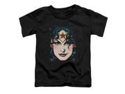 DC Comics Justice League Wonder Woman Head Little Boys T Shirt