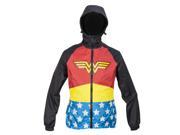 DC Comics Wonder Woman Zip Raincoat Hooded Jacket