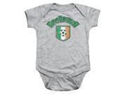 Ireland With Soccer Flag Unisex Baby Snapsuit