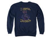 I Dream Of Jeannie Jeannie Paint Mens Crew Neck Sweatshirt
