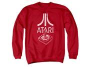 Atari Joystick Logo Mens Crew Neck Sweatshirt