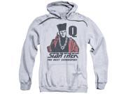 Star Trek Q Point Mens Pullover Hoodie