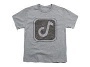 Trevco Concord Music Concord Symbol Short Sleeve Youth 18 1 Tee Heather Small