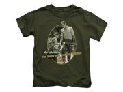 Trevco Andy Griffith Gone Fishing Short Sleeve Juvenile 18 1 Tee Military Green Small 4