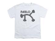 Trevco Concord Music Retro Pablo Short Sleeve Youth 18 1 Tee White Small