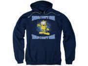 Garfield Heads Or Tails Mens Pullover Hoodie