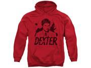 Dexter Splatter Dex Mens Pullover Hoodie