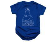 Sesame Street Touch Cookie Unisex Baby Snapsuit