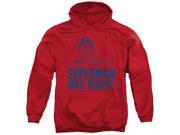 Superman Was Right Mens Pullover Hoodie