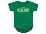 Sesame Street Logo Unisex Baby Snapsuit