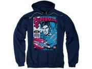 Superman Action Packed Mens Pullover Hoodie