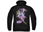 Jla Colorful League Mens Pullover Hoodie