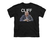 Trevco Cheers Cliff Short Sleeve Youth 18 1 Tee Black Small
