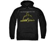 Trevco Concord Music Mellow Yellow Adult Pull Over Hoodie Black Small