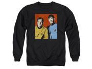 Star Trek Friends Mens Crew Neck Sweatshirt