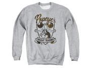 Popeye Weight Training Mens Crew Neck Sweatshirt